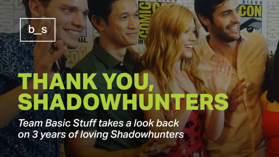 Thank You, Shadowhunters